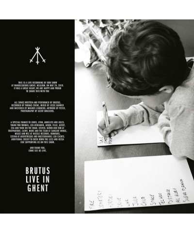 Brutus Live In Ghent Vinyl Record $12.90 Vinyl