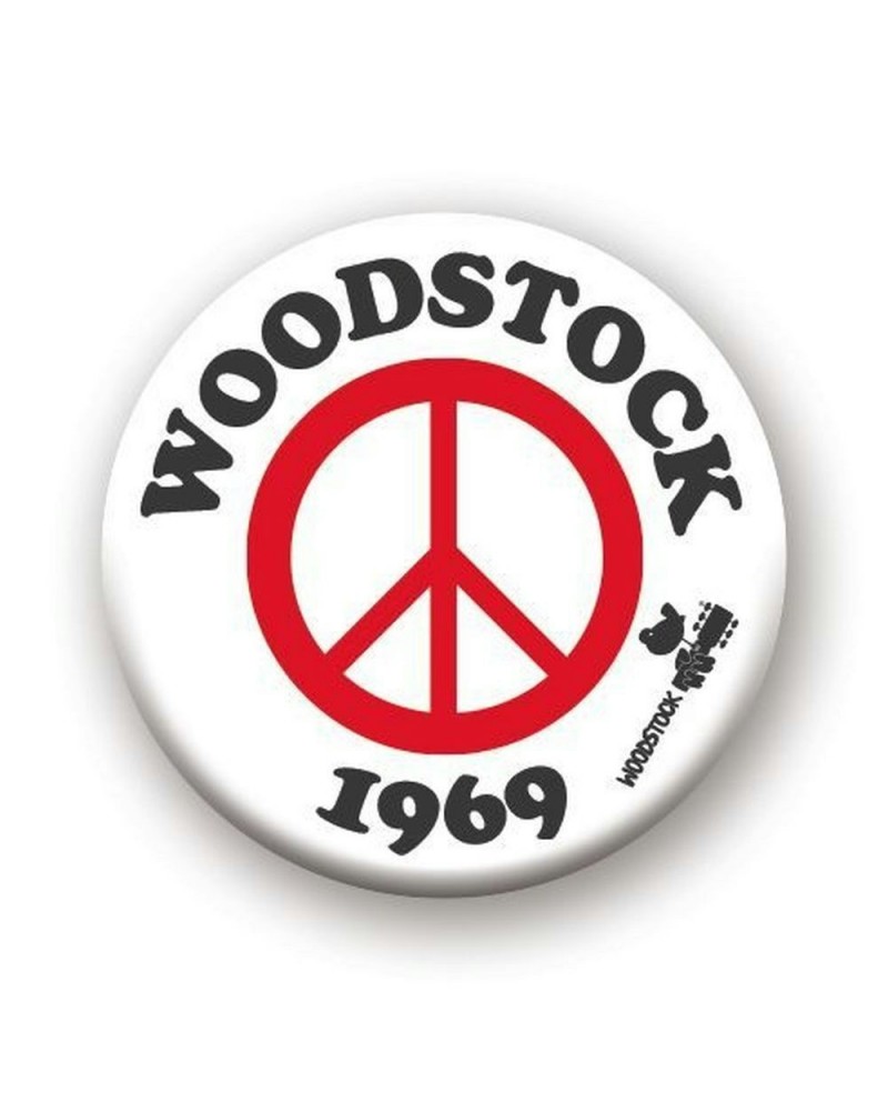 Woodstock Peace 1.25" Rd Button $0.53 Accessories