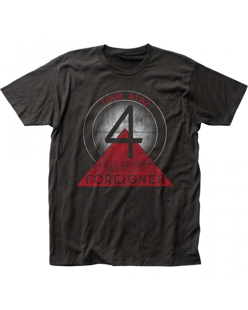 Foreigner T Shirt | Foreigner Tour 81-82 T-Shirt $6.18 Shirts