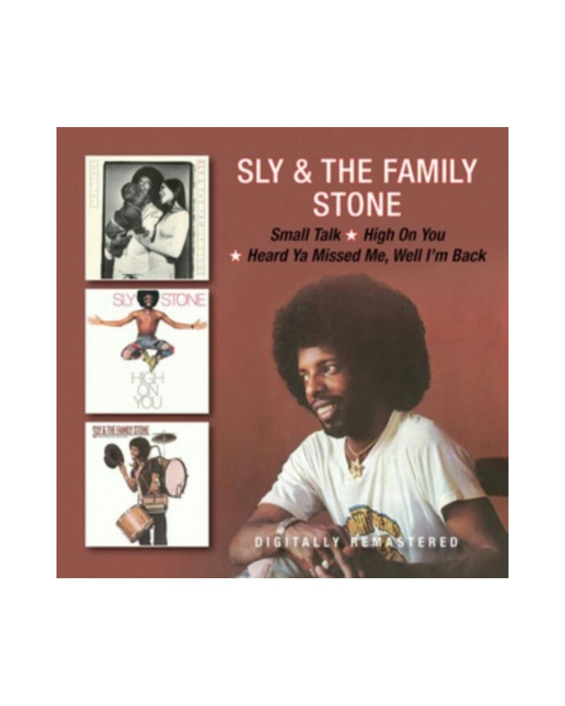 Sly & The Family Stone CD - Small Talk / High On You / Heard Ya Missed Me. Well I'M Back $17.92 CD