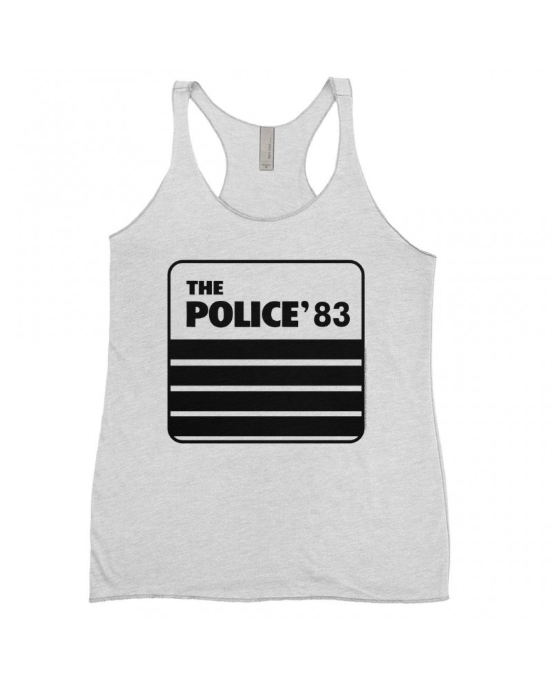 The Police Ladies' Tank Top | 1983 Concert Tour Shirt $13.32 Shirts