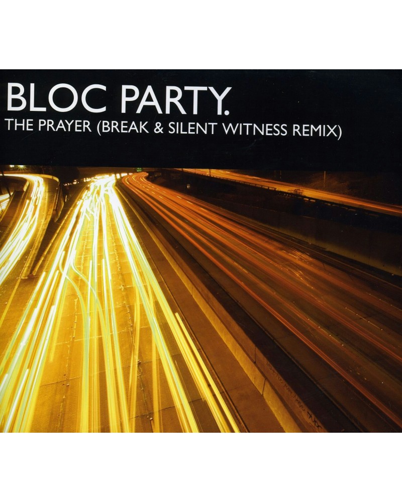 Bloc Party PRAYER (BREAK & SILENT WITNESS REMIX) Vinyl Record $9.63 Vinyl