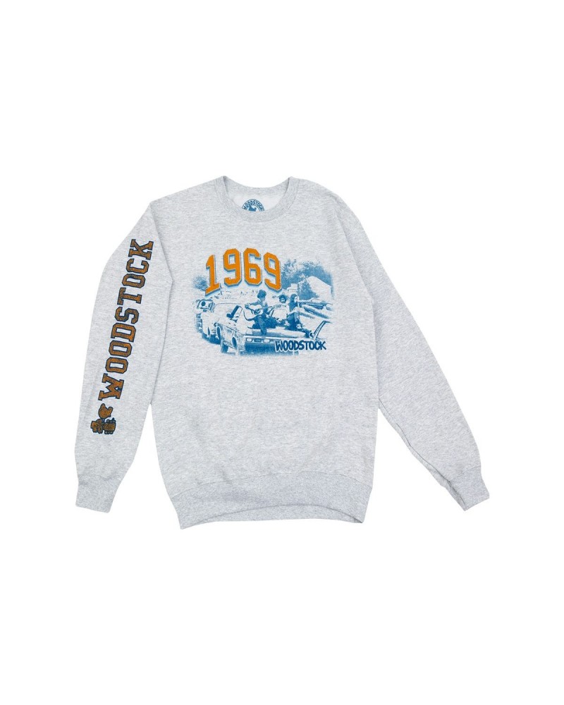 Woodstock 1969 Crewneck Sweatshirt $14.70 Sweatshirts