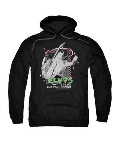 Elvis Presley Hoodie | STILL ROCKIN Pull-Over Sweatshirt $11.20 Sweatshirts