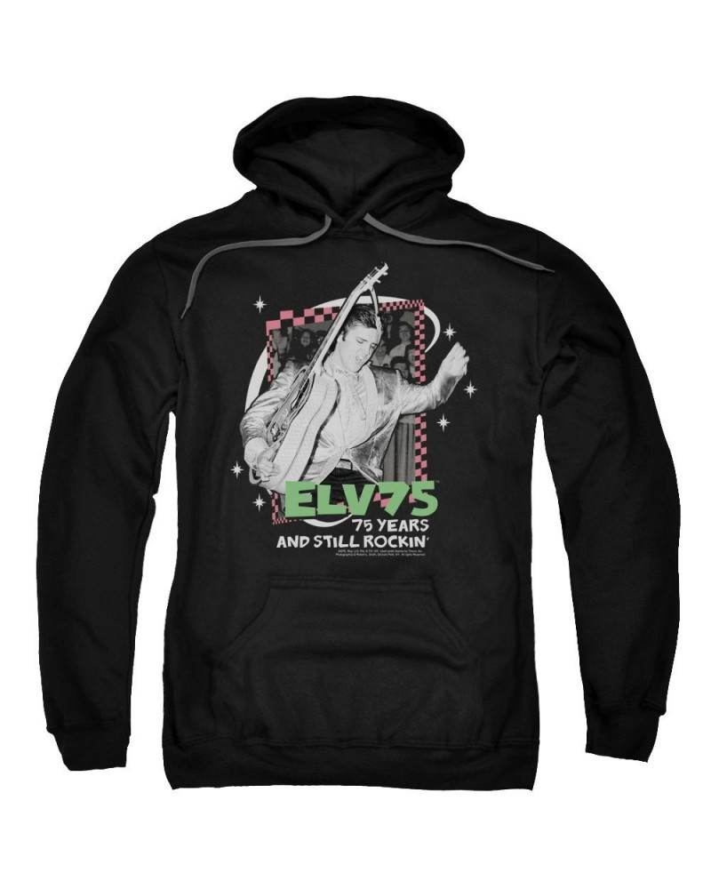 Elvis Presley Hoodie | STILL ROCKIN Pull-Over Sweatshirt $11.20 Sweatshirts