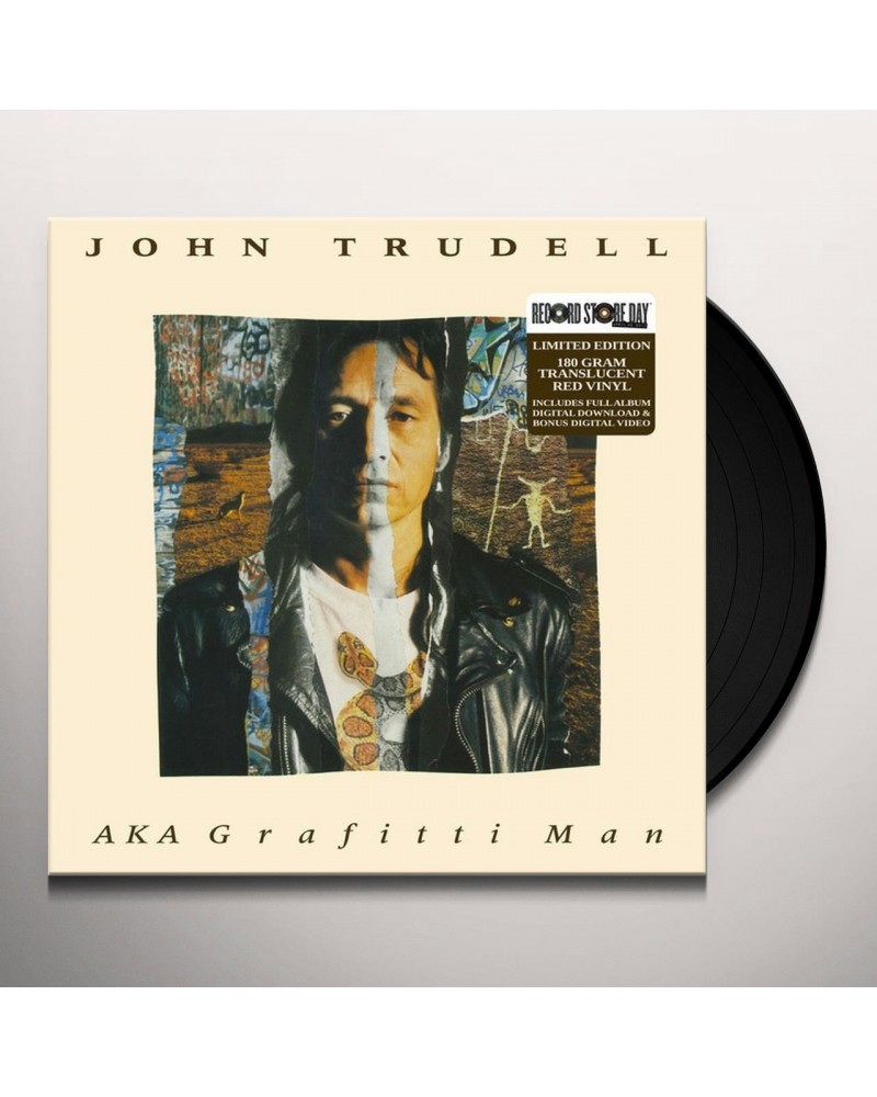 John Trudell AKA GRAFITTI MAN (2LP/180G/DL CARD) Vinyl Record $9.72 Vinyl