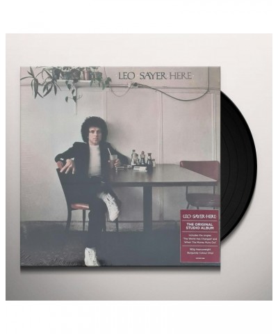 Leo Sayer HERE (180G/BURGUNDY VINYL) Vinyl Record $10.10 Vinyl