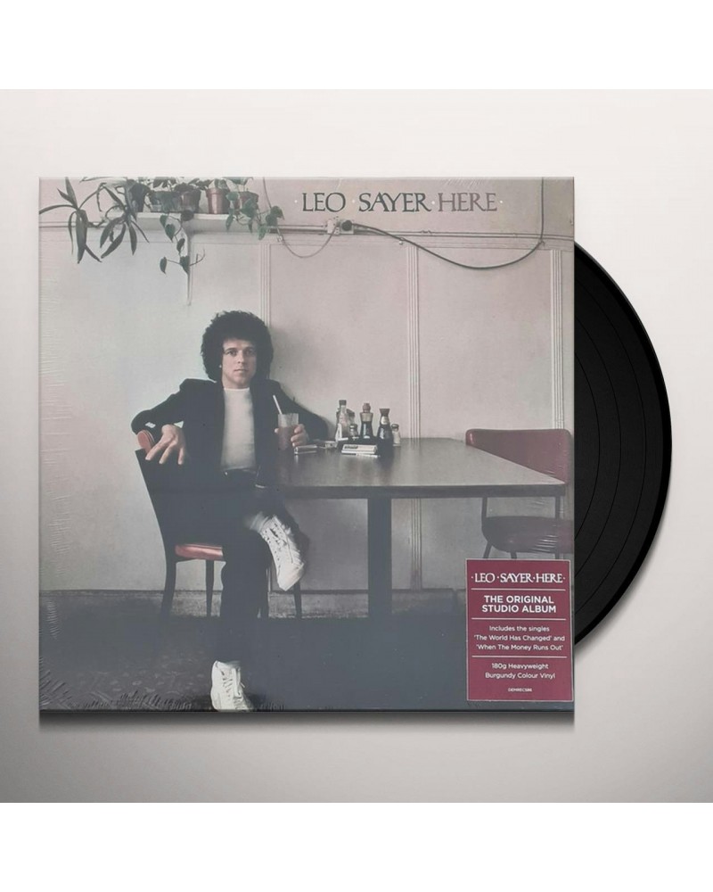 Leo Sayer HERE (180G/BURGUNDY VINYL) Vinyl Record $10.10 Vinyl