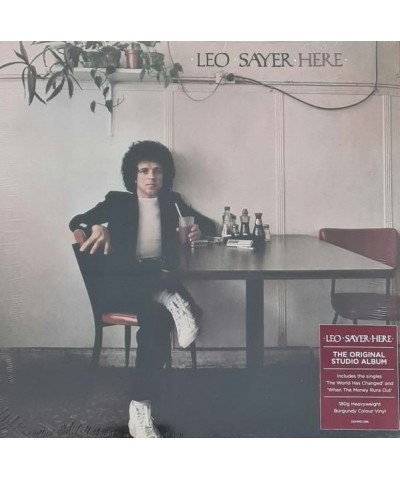 Leo Sayer HERE (180G/BURGUNDY VINYL) Vinyl Record $10.10 Vinyl