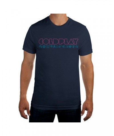 Coldplay Symbol Navy Tee $11.23 Shirts