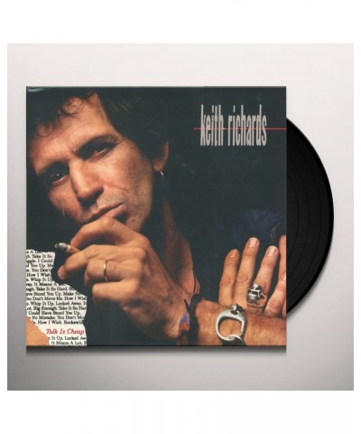 Keith Richards Talk Is Cheap Vinyl Record $10.75 Vinyl