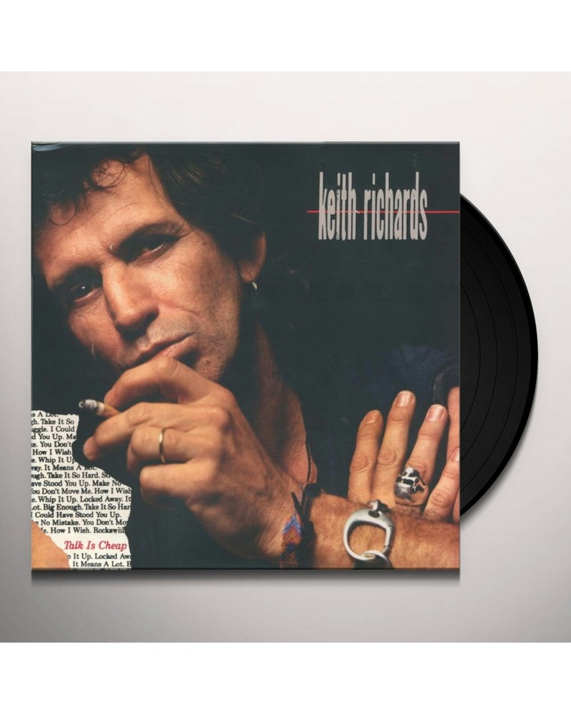 Keith Richards Talk Is Cheap Vinyl Record $10.75 Vinyl