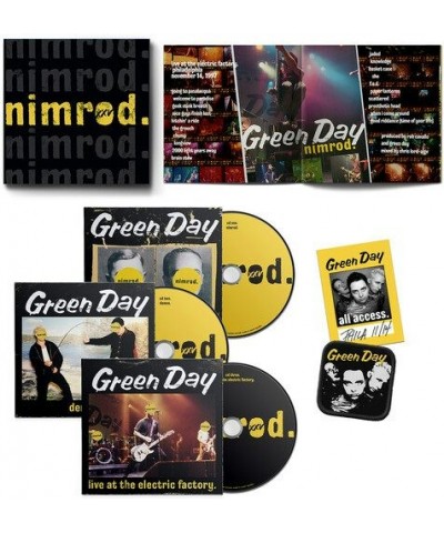 Green Day NIMROD (25TH ANNIVERSARY EDITION) CD $20.00 CD