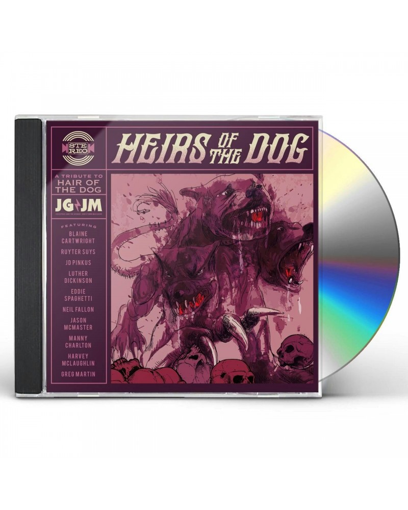 Joecephus And The George Jonestown Massacre HEIRS OF THE DOG: A TRIBUTE TO HAIR OF THE DOG CD $4.93 CD