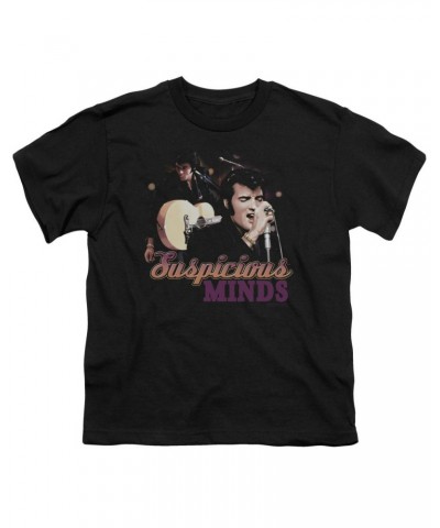 Elvis Presley Youth Tee | SUSPICIOUS MINDS Youth T Shirt $6.90 Kids