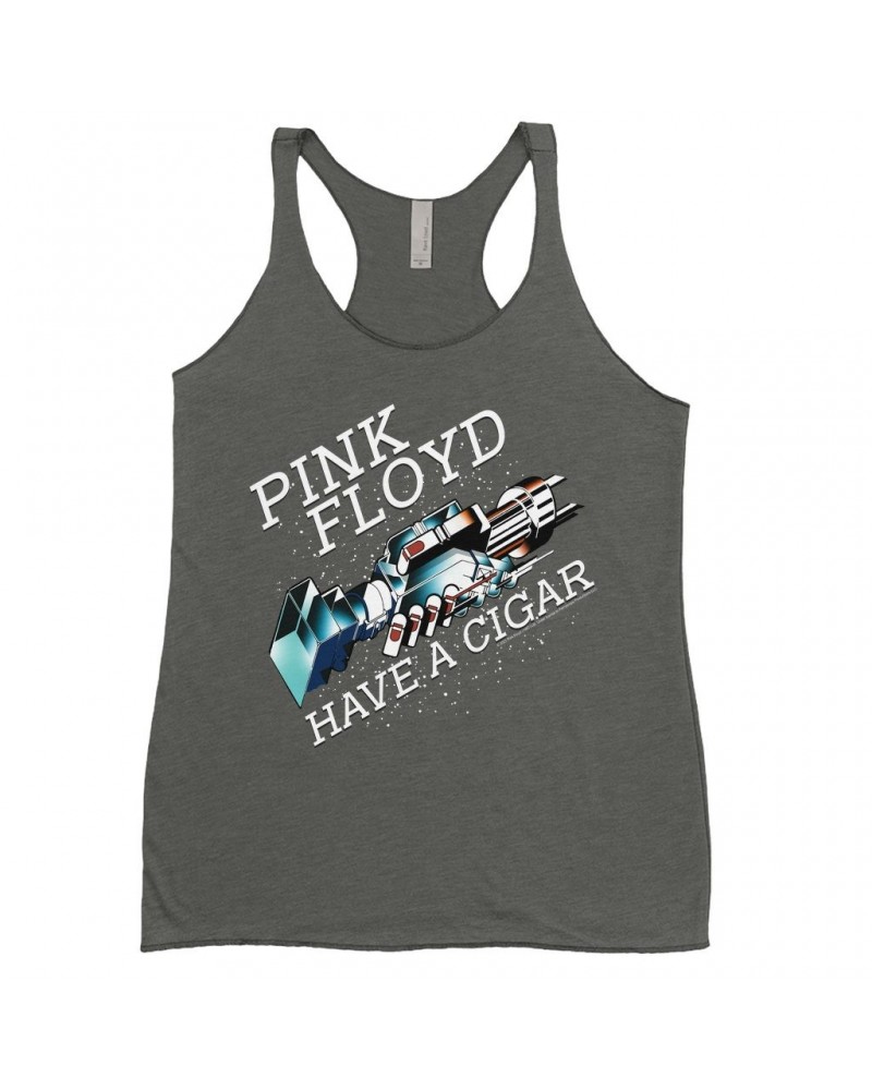 Pink Floyd Ladies' Tank Top | Have A Cigar Color Album Art Design Shirt $12.16 Shirts