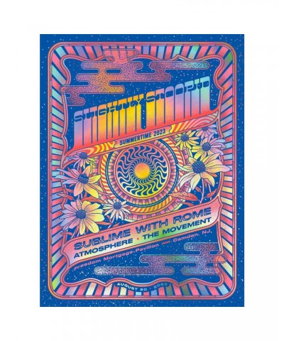 Slightly Stoopid 8/20/23 Camden NJ Foil Show Poster by Chris Gallen $4.69 Decor