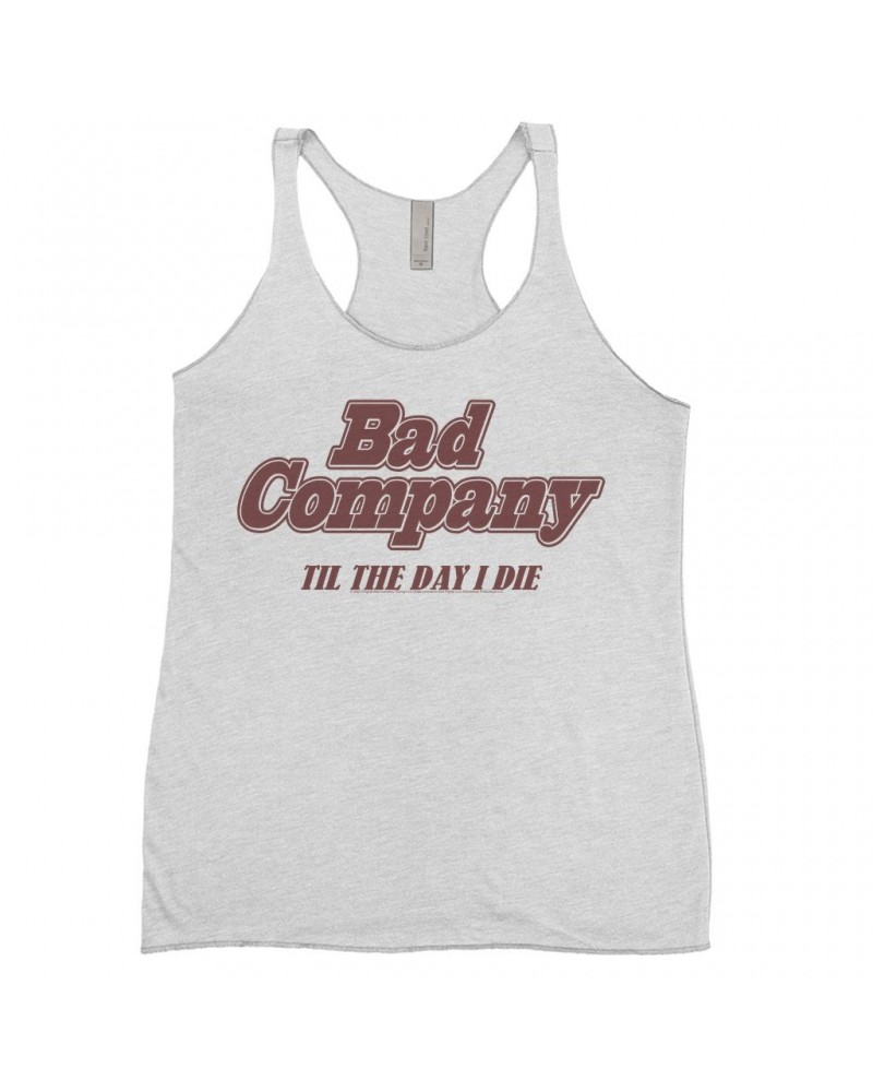 Bad Company Ladies' Tank Top | Til The Day I Die Shirt $10.13 Shirts