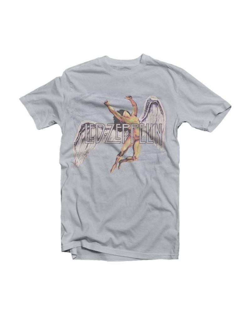 Led Zeppelin Grey T Shirt - Icarus $6.63 Shirts