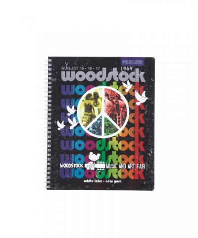 Woodstock Rainbow Repeating Logo Notebook $2.47 Accessories