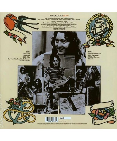 Rory Gallagher LP - Tattoo (incl. mp3) (180g) (Vinyl) $13.62 Vinyl