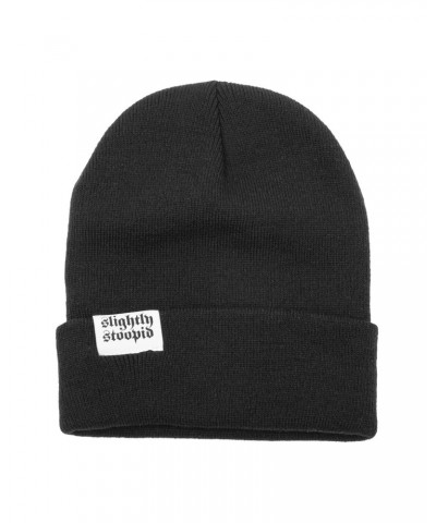 Slightly Stoopid Knit Beanie - Black $4.97 Hats