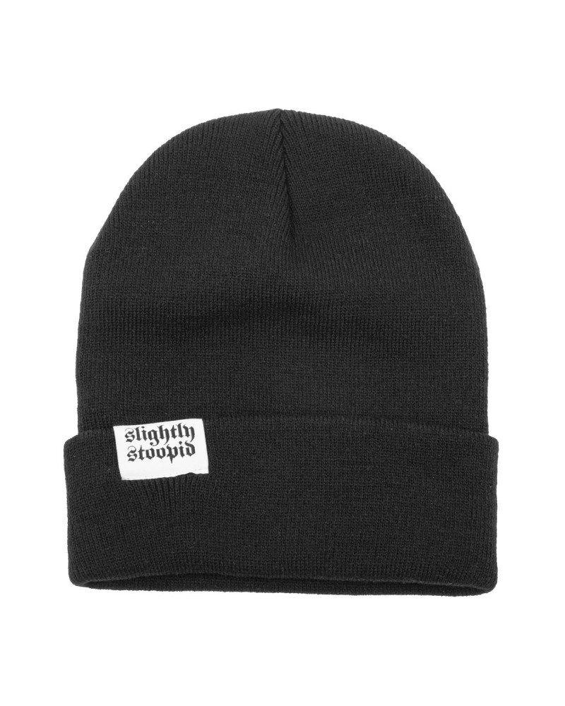 Slightly Stoopid Knit Beanie - Black $4.97 Hats