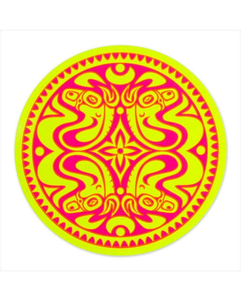 Gov't Mule Neon Yellow & Pink Sticker $1.05 Accessories