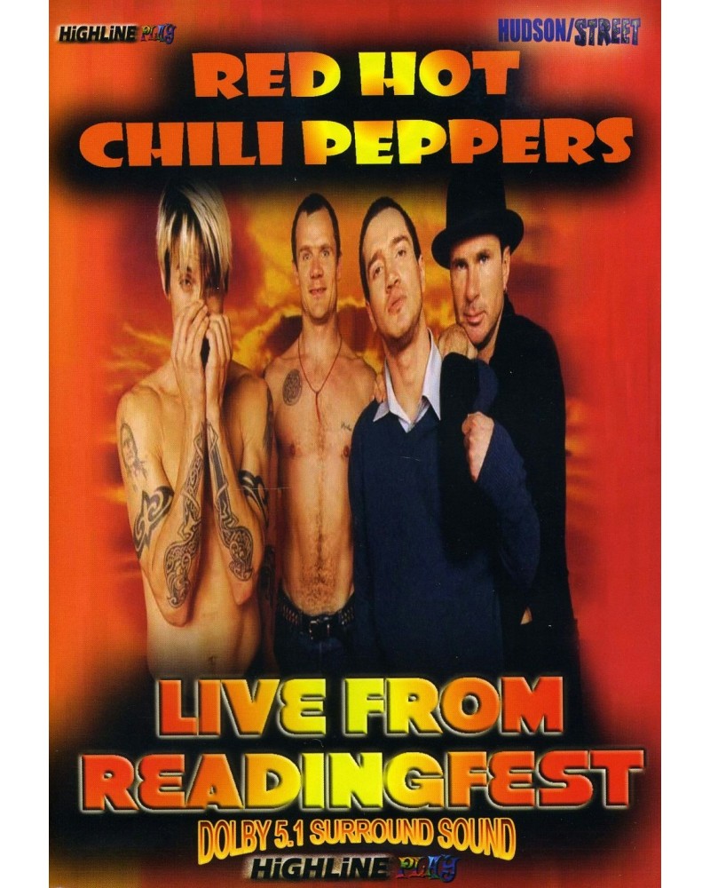 Red Hot Chili Peppers LIVE FROM GLASTONBURY DVD $3.00 Videos