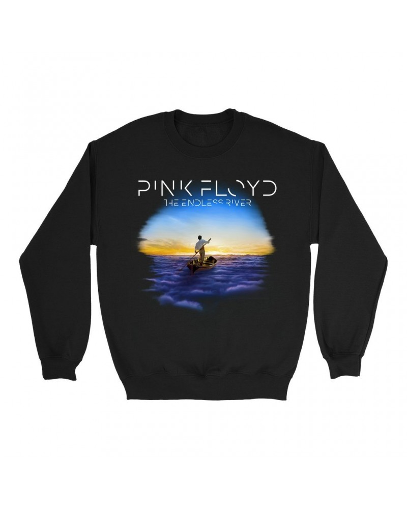 Pink Floyd Sweatshirt | The Endless River Album Image Sweatshirt $14.68 Sweatshirts