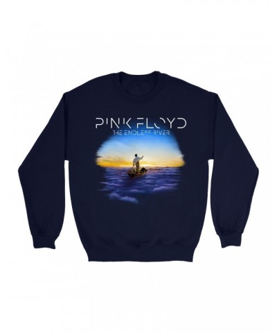 Pink Floyd Sweatshirt | The Endless River Album Image Sweatshirt $14.68 Sweatshirts