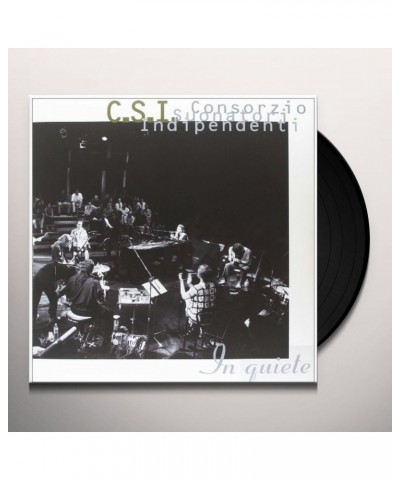 C.S.I. IN QUIETE Vinyl Record - Italy Release $34.00 Vinyl