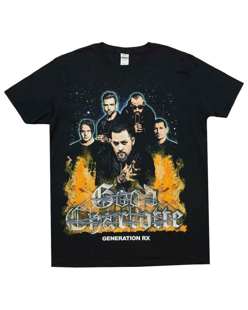 Good Charlotte Flames Tour Tee $5.55 Shirts