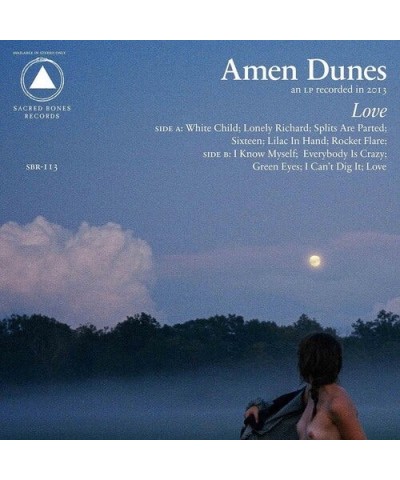 Amen Dunes LOVE - BLUE & WHITE MARBLE Vinyl Record $8.33 Vinyl