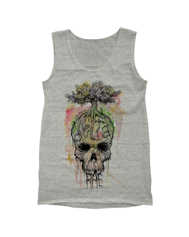 Delta Rae Watercolor Skull Tank $10.75 Shirts