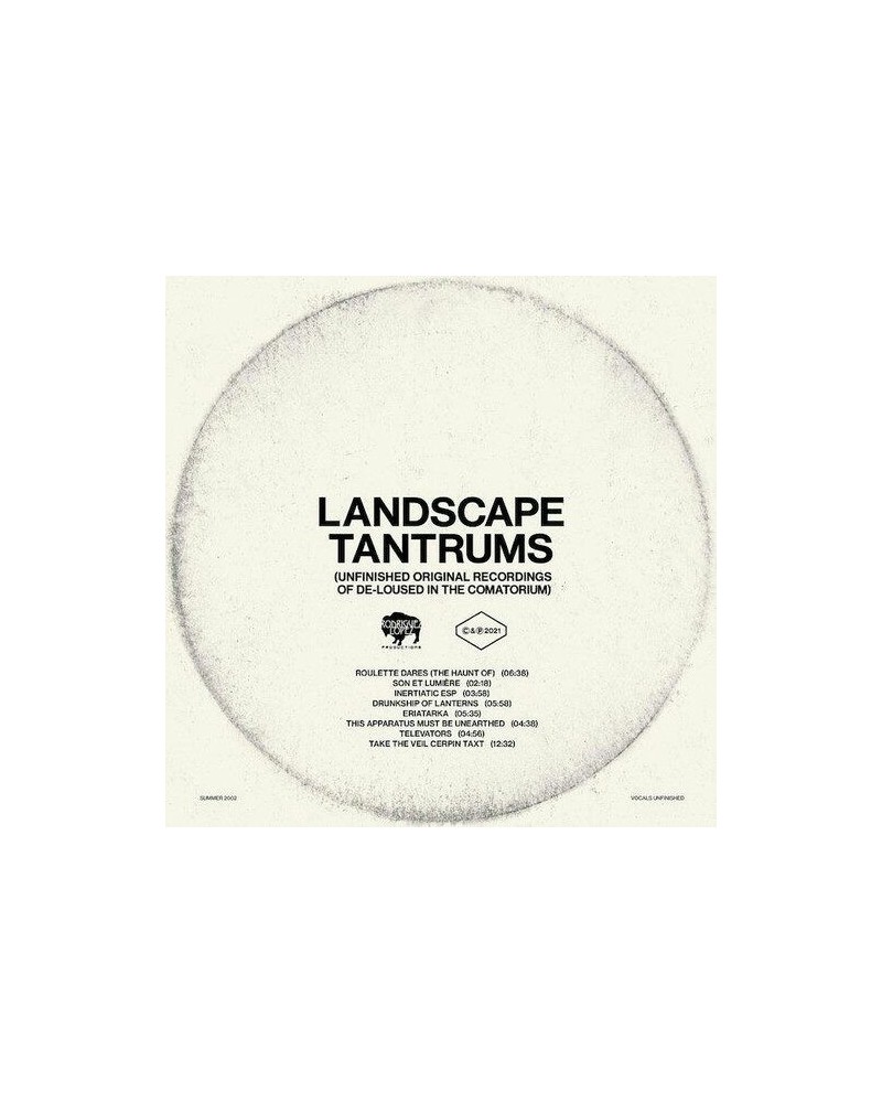 The Mars Volta LANDSCAPE TANTRUMS: UNFINISHED ORIGINAL RECORDINGS Vinyl Record $12.37 Vinyl