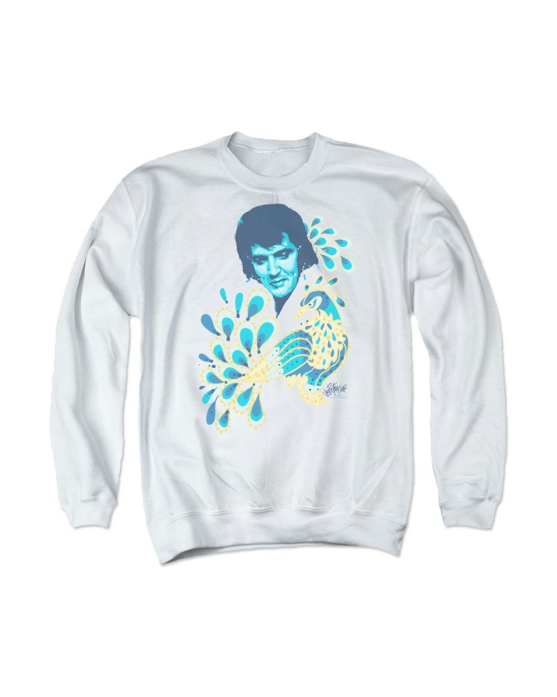 Elvis Presley Peacock Sweatshirt $15.60 Sweatshirts