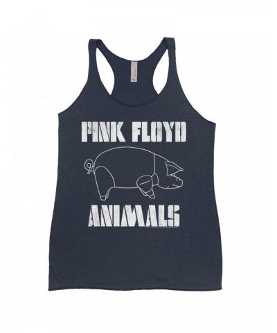 Pink Floyd Ladies' Tank Top | David Gilmour's Animals Concert Design Shirt $13.61 Shirts