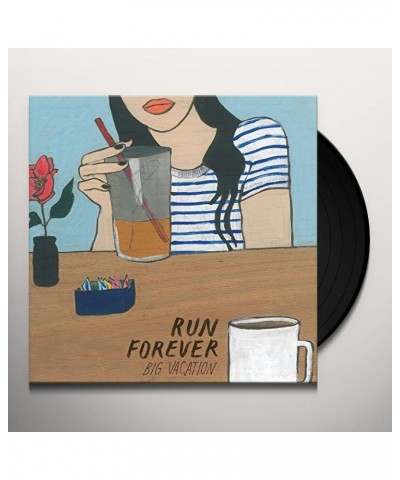 Run Forever Big Vacation Vinyl Record $3.76 Vinyl