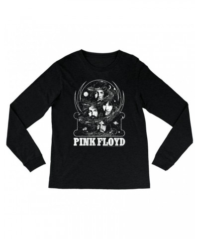 Pink Floyd Heather Long Sleeve Shirt | Band Universe Design Shirt $14.38 Shirts