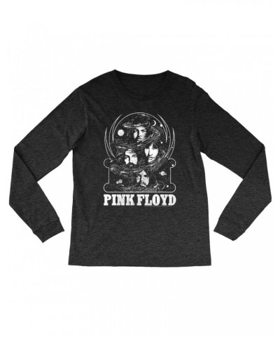 Pink Floyd Heather Long Sleeve Shirt | Band Universe Design Shirt $14.38 Shirts