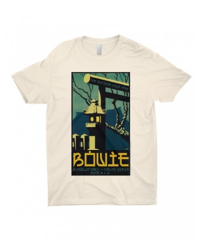 David Bowie T-Shirt | Busokan Hall Tokyo Japan Concert Poster Shirt $12.48 Shirts