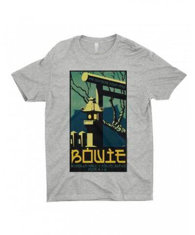 David Bowie T-Shirt | Busokan Hall Tokyo Japan Concert Poster Shirt $12.48 Shirts