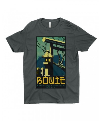 David Bowie T-Shirt | Busokan Hall Tokyo Japan Concert Poster Shirt $12.48 Shirts