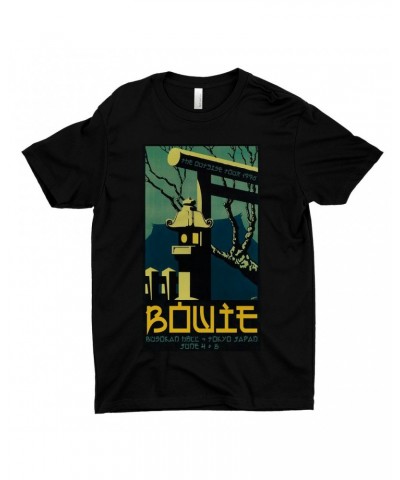 David Bowie T-Shirt | Busokan Hall Tokyo Japan Concert Poster Shirt $12.48 Shirts