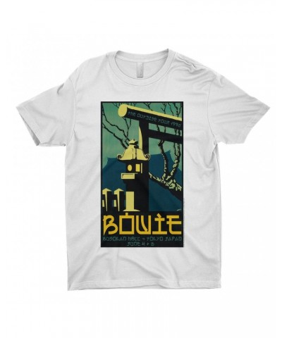 David Bowie T-Shirt | Busokan Hall Tokyo Japan Concert Poster Shirt $12.48 Shirts