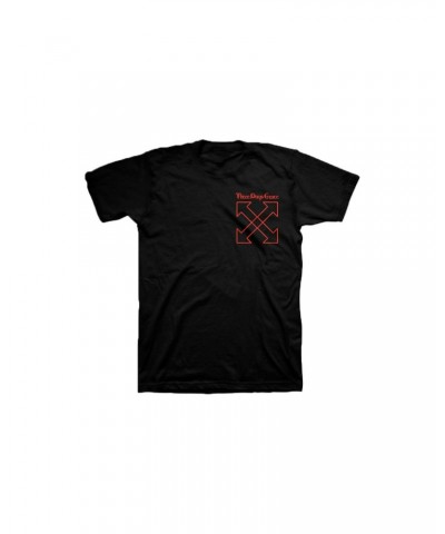 Three Days Grace EXPLOSIONS Arrow Dateback Tee $13.20 Shirts