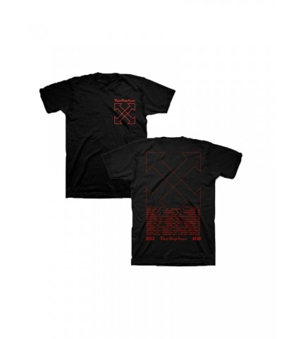 Three Days Grace EXPLOSIONS Arrow Dateback Tee $13.20 Shirts