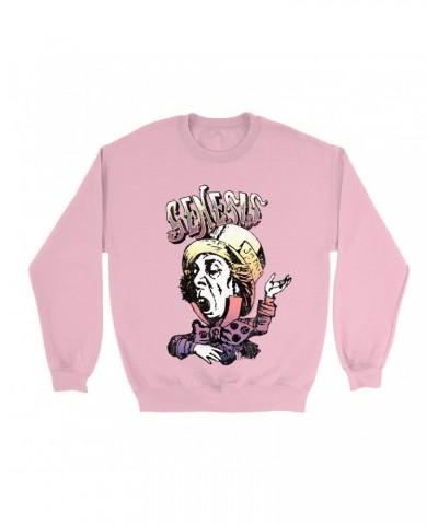 Genesis Bright Colored Sweatshirt | Colorful Ombre Mad Hatter Sweatshirt $15.38 Sweatshirts