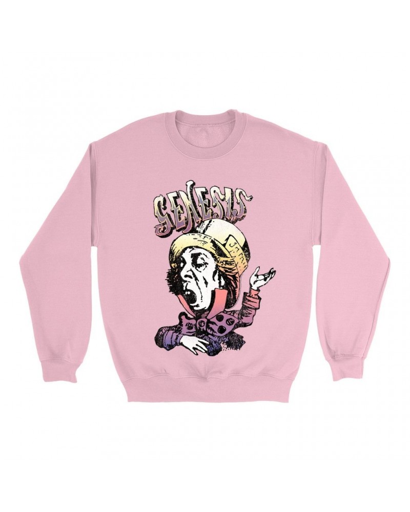 Genesis Bright Colored Sweatshirt | Colorful Ombre Mad Hatter Sweatshirt $15.38 Sweatshirts